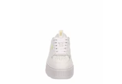 Puma Womens Karmen Rebelle Sneaker - White -Outlet Monochic Steps Store US 01 401309 02