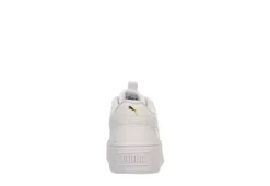 Puma Womens Karmen Rebelle Sneaker - White -Outlet Monochic Steps Store US 01 401309 04