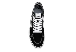 Vans Womens Filmore High Top Tapered Platform Sneaker - Black -Outlet Monochic Steps Store US 01 401517 05