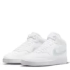 Nike Womens Court Vision Mid Sneaker - White