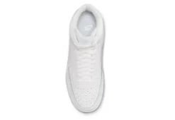 Nike Womens Court Vision Mid Sneaker - White -Outlet Monochic Steps Store US 01 401631 04
