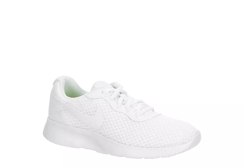 Nike Womens Tanjun Sneaker - White 1 Nike Womens Tanjun Sneaker - White