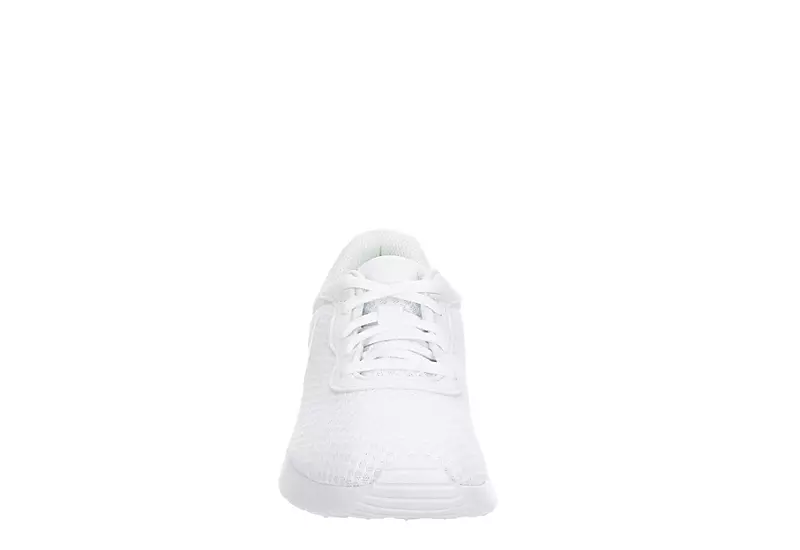 Nike Womens Tanjun Sneaker - White 3 Nike Womens Tanjun Sneaker - White - Image 3