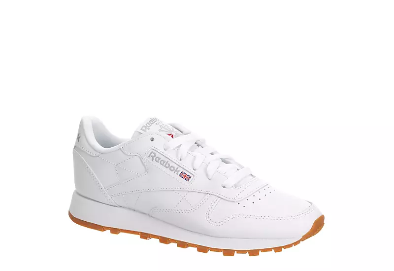 Reebok Womens Classic Leather Sneaker - White 1 Reebok Womens Classic Leather Sneaker - White