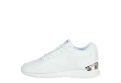 Reebok Womens Glide Ripple Clip Sneaker - White -Outlet Monochic Steps Store US 01 401684 03