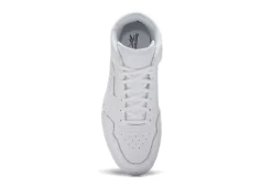 Reebok Womens Court Advance Bold Hi Sneaker - White -Outlet Monochic Steps Store US 01 401687 03