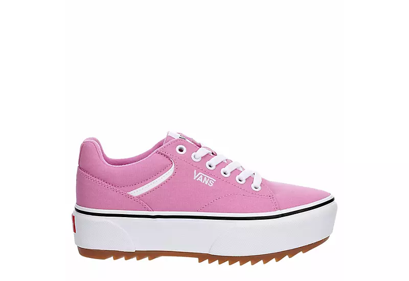 Vans Womens Seldan Platform Sneaker - Pink 2 Vans Womens Seldan Platform Sneaker - Pink - Image 2