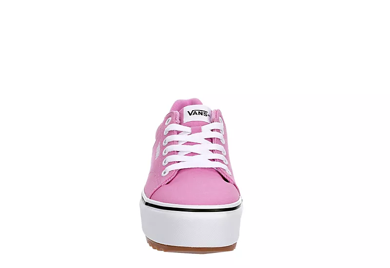 Vans Womens Seldan Platform Sneaker - Pink 3 Vans Womens Seldan Platform Sneaker - Pink - Image 3