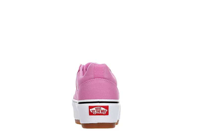 Vans Womens Seldan Platform Sneaker - Pink 5 Vans Womens Seldan Platform Sneaker - Pink - Image 5
