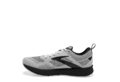 Brooks Womens Revel 5 Running Shoe - White -Outlet Monochic Steps Store US 01 401823 02