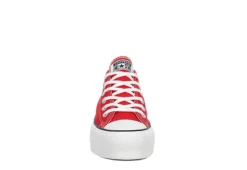 Converse Womens Chuck Taylor All Star Low Top Lift Sneaker - Red -Outlet Monochic Steps Store US 01 401831 02