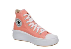 Converse Womens Chuck Taylor All Star Move High Top Sneaker - Pink