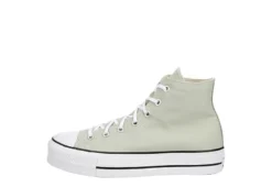 Converse Womens Chuck Taylor All Star High Top Platform Sneaker - Pale Green 10 Converse Womens Chuck Taylor All Star High Top Platform Sneaker - Pale Green -Outlet Monochic Steps Store US 01 401834 03