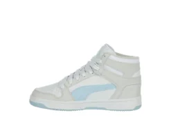 Puma Womens Rebound Lay Up Sneaker - White 10 Puma Womens Rebound Lay Up Sneaker - White -Outlet Monochic Steps Store US 01 401839 03