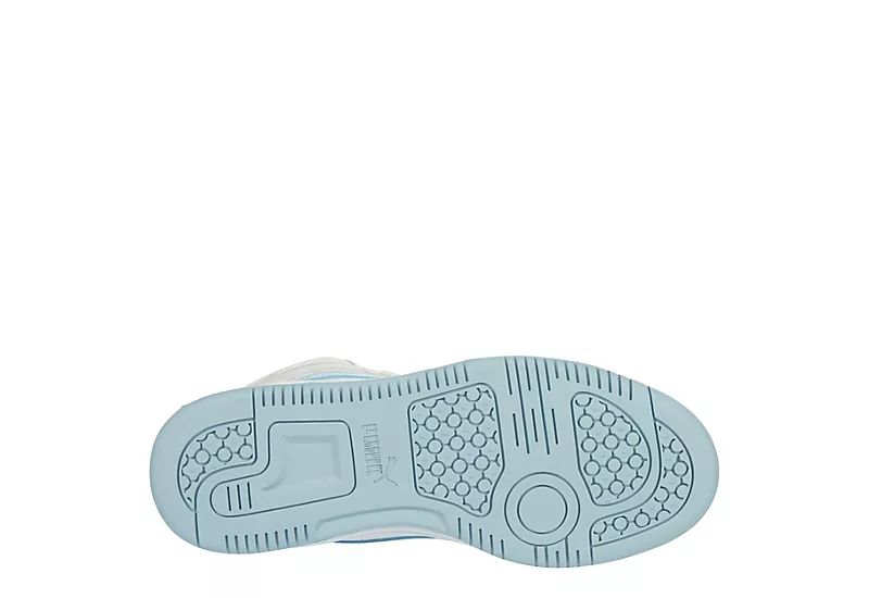 Puma Womens Rebound Lay Up Sneaker - White 7 Puma Womens Rebound Lay Up Sneaker - White - Image 7