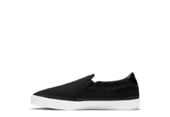 Nike Womens Court Legacy Slip On Sneaker - Black -Outlet Monochic Steps Store US 01 430391 02