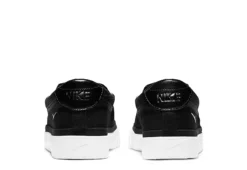 Nike Womens Court Legacy Slip On Sneaker - Black -Outlet Monochic Steps Store US 01 430391 03