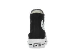 Converse Womens Chuck Taylor All Star High Top Platform Sneaker - Black -Outlet Monochic Steps Store US 01 431054 04